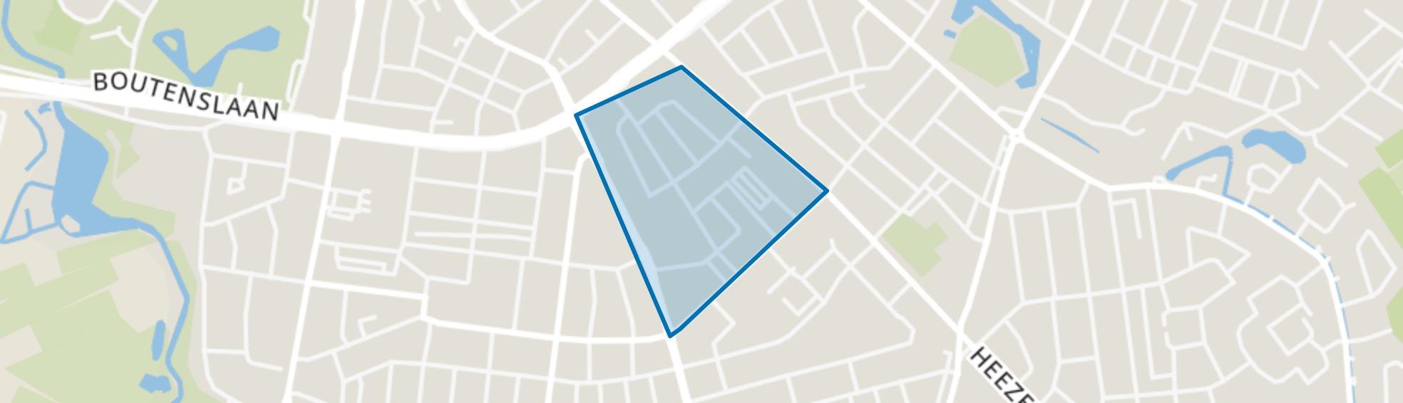 Nieuwe Erven, Eindhoven map
