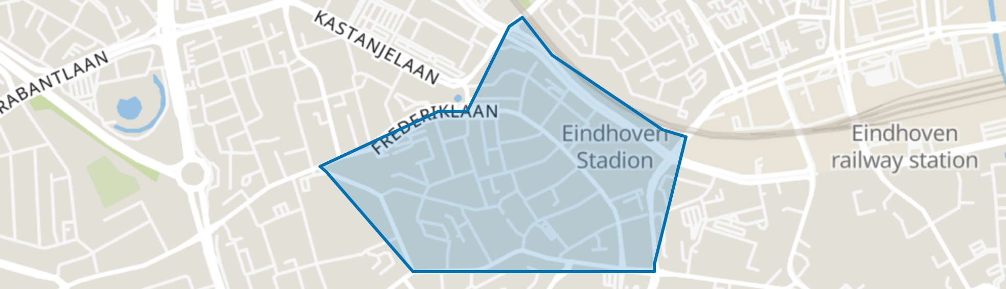 Philipsdorp, Eindhoven map
