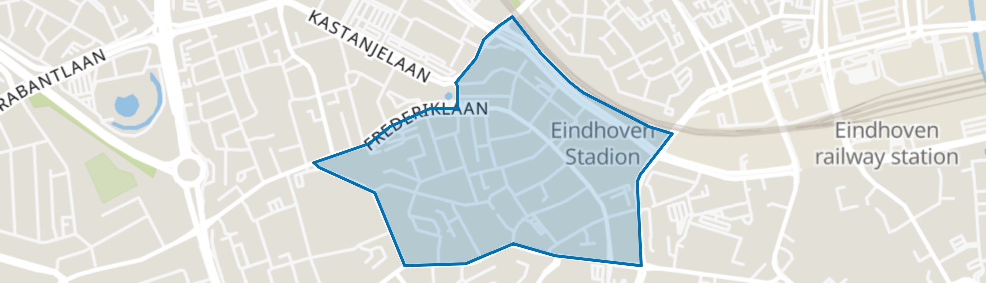 Philipsdorp, Eindhoven map