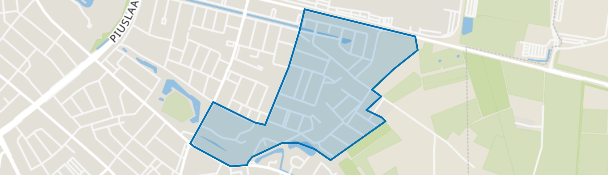 Puttense Dreef, Eindhoven map