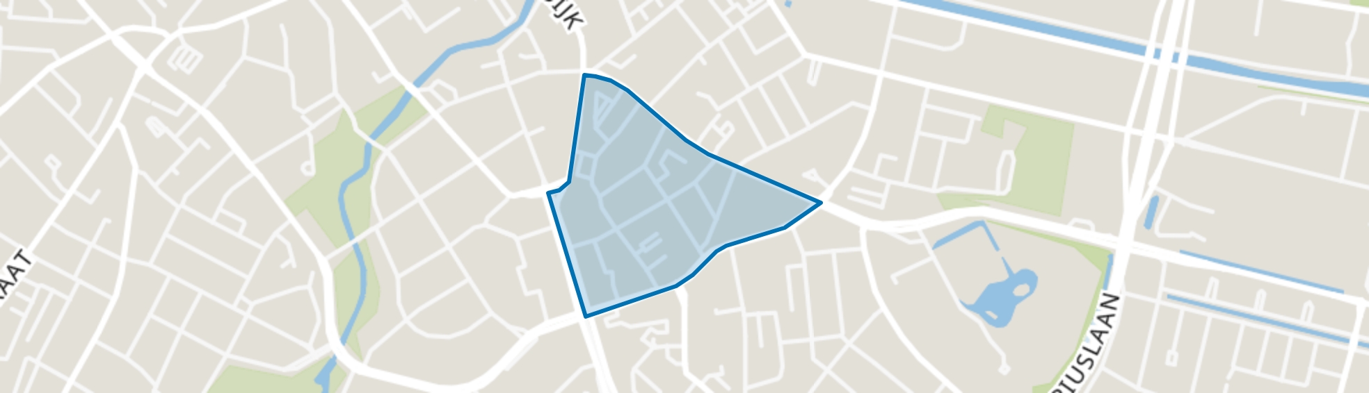 Rochusbuurt, Eindhoven map