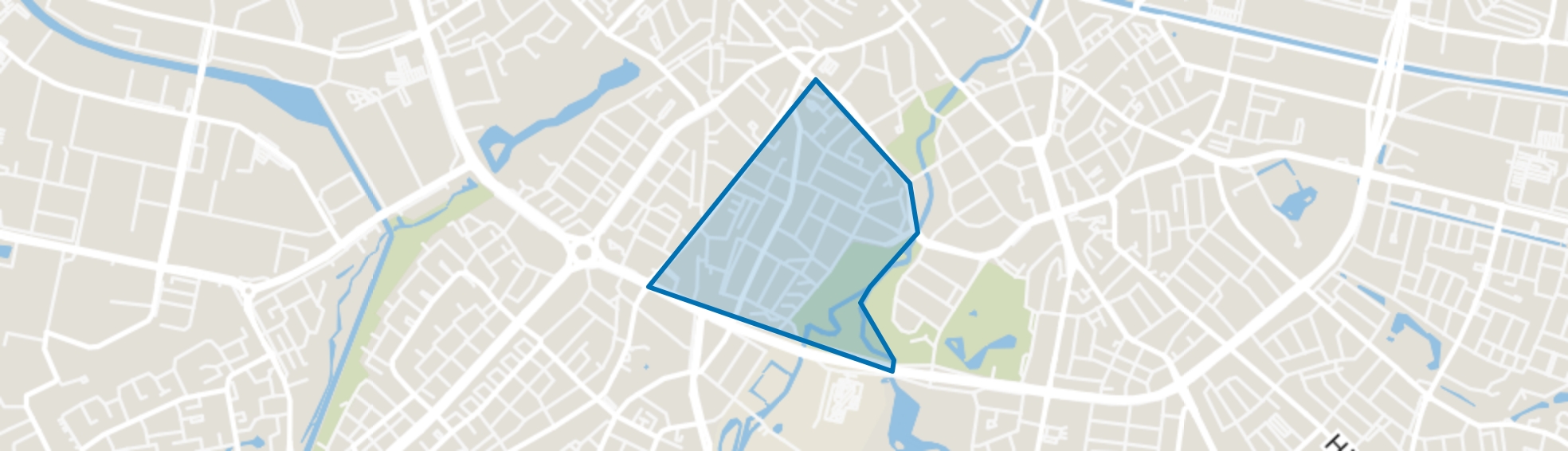 Schrijversbuurt, Eindhoven map