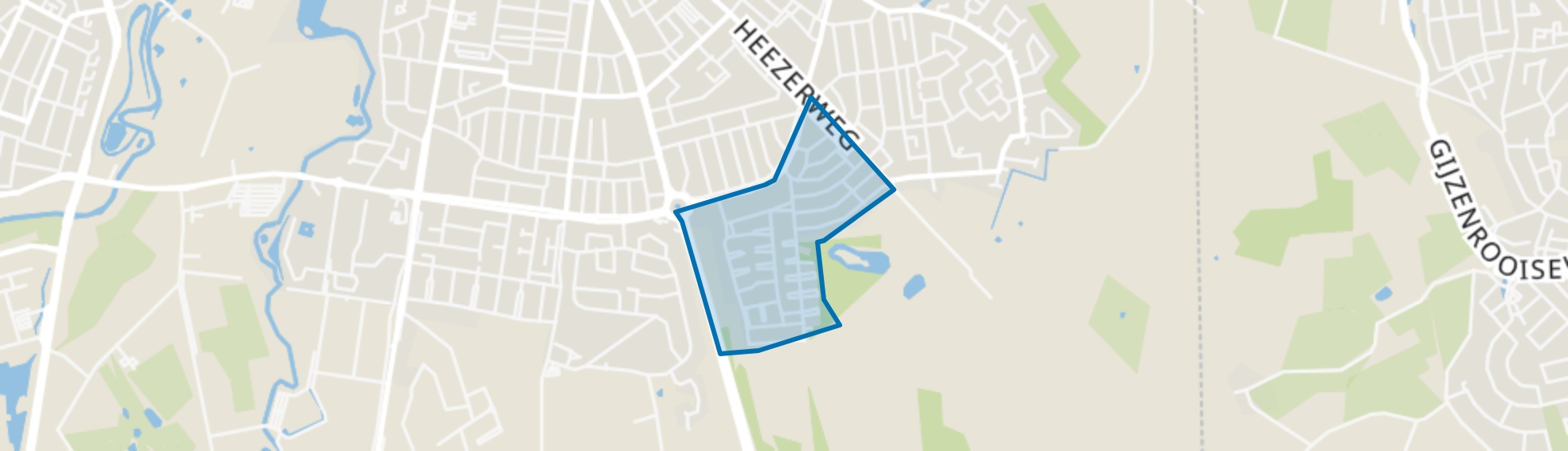 Schuttersbosch, Eindhoven map