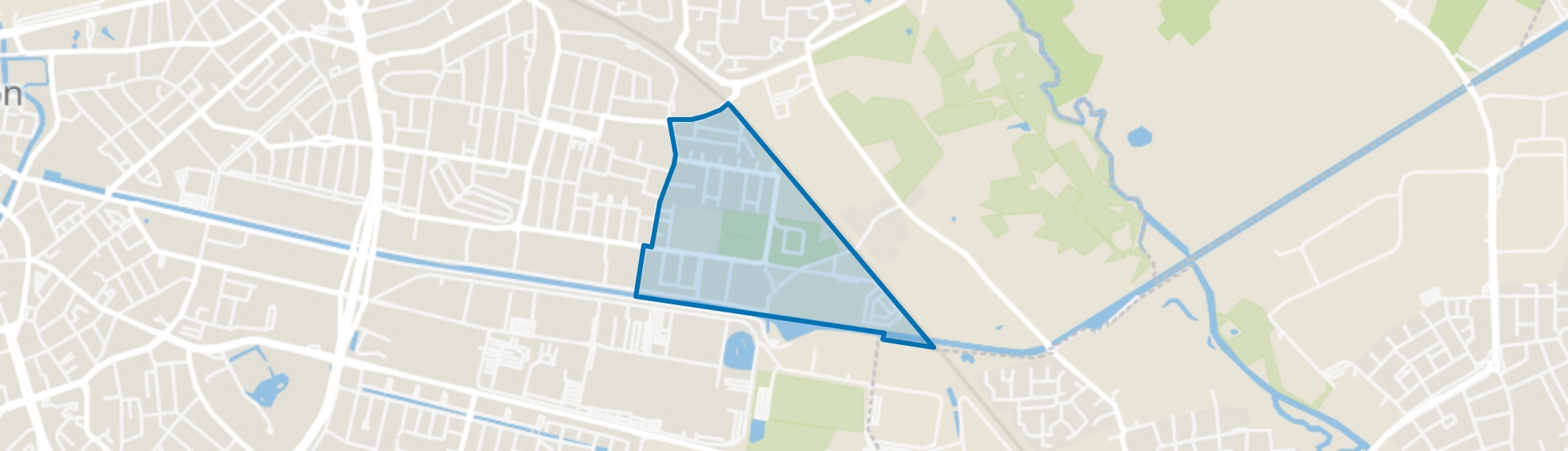 Tongelresche Akkers, Eindhoven map