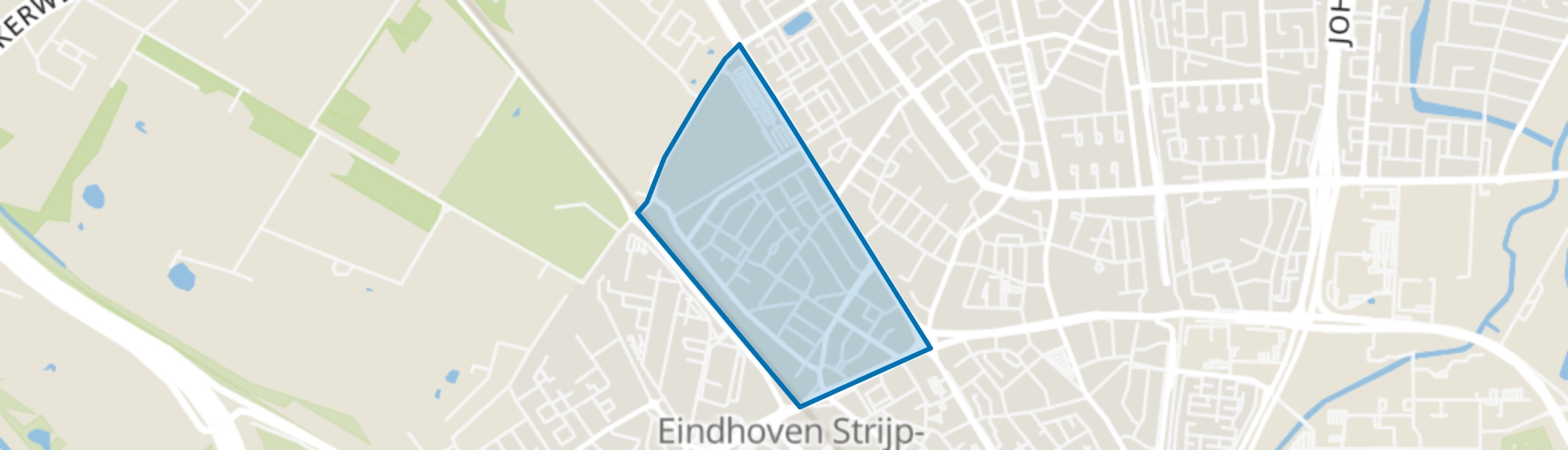 Woensel-West, Eindhoven map