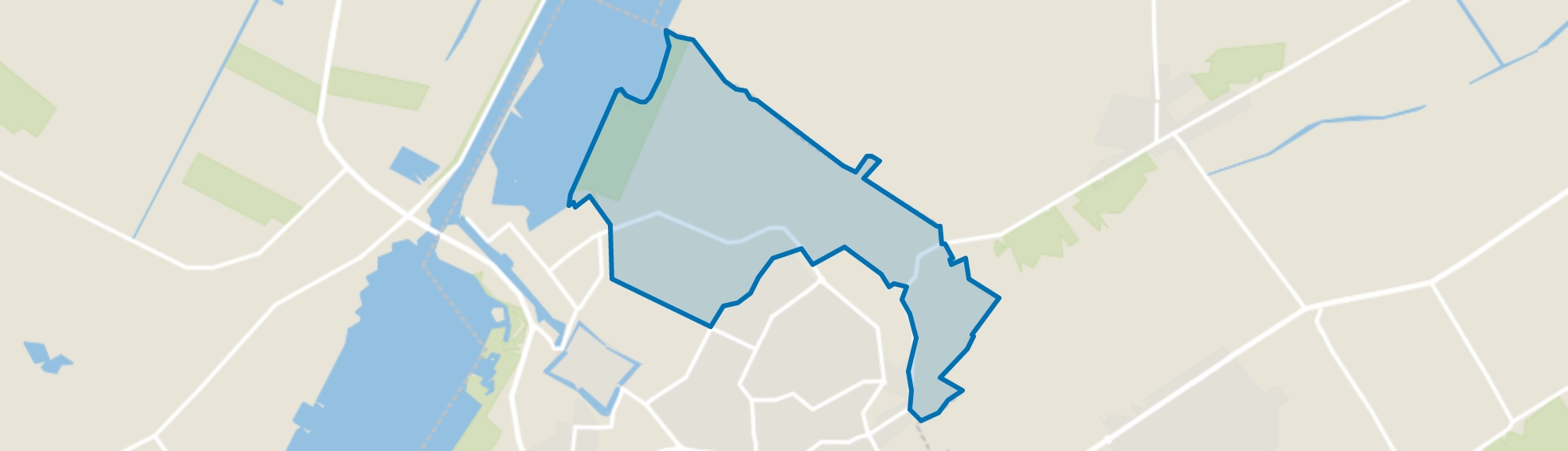 Buitengebied Elburg Noord, Elburg map