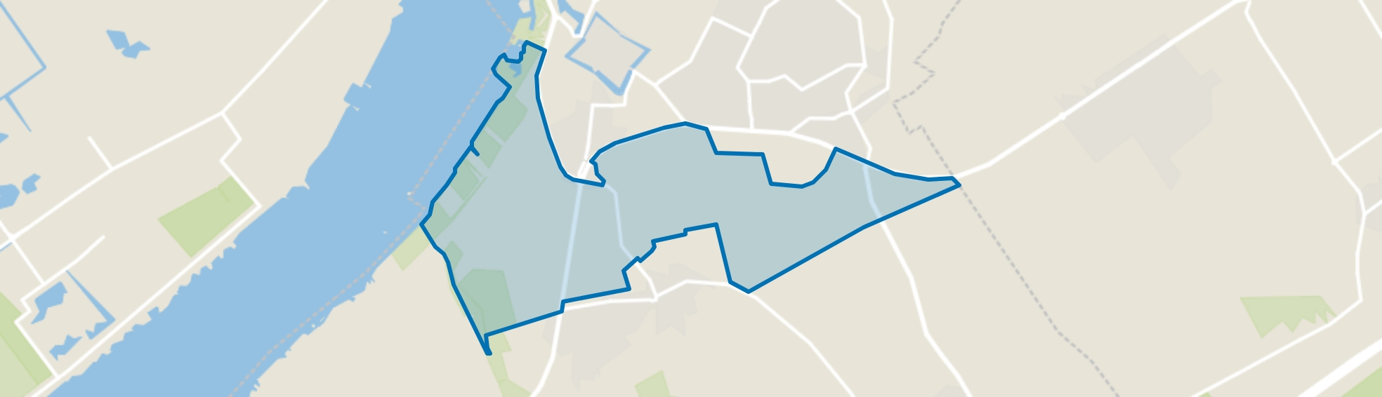 Buitengebied Elburg Zuid, Elburg map