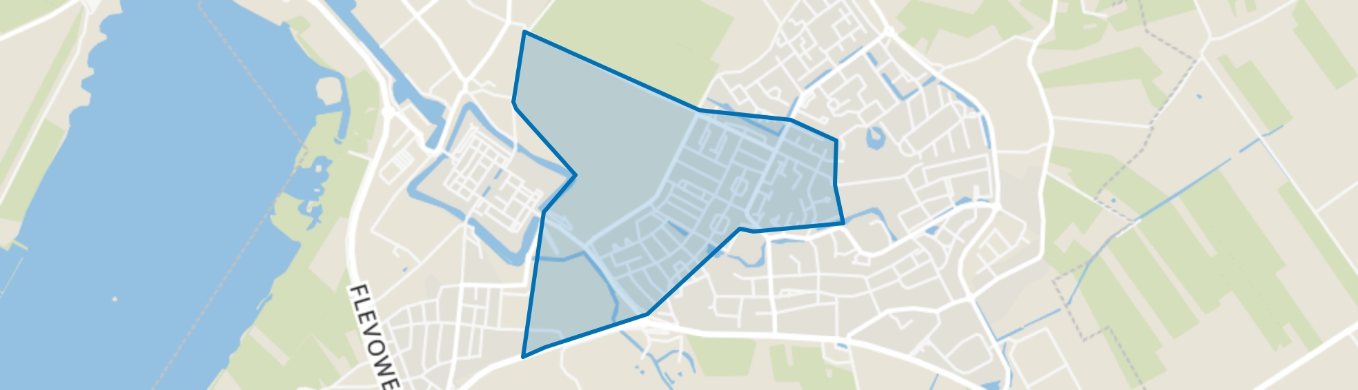 Elburg-Oosthoek, Elburg map
