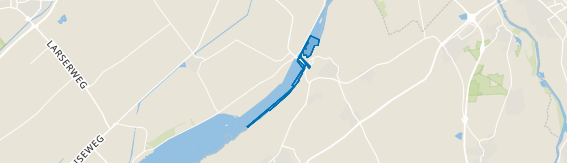 Water, Elburg map