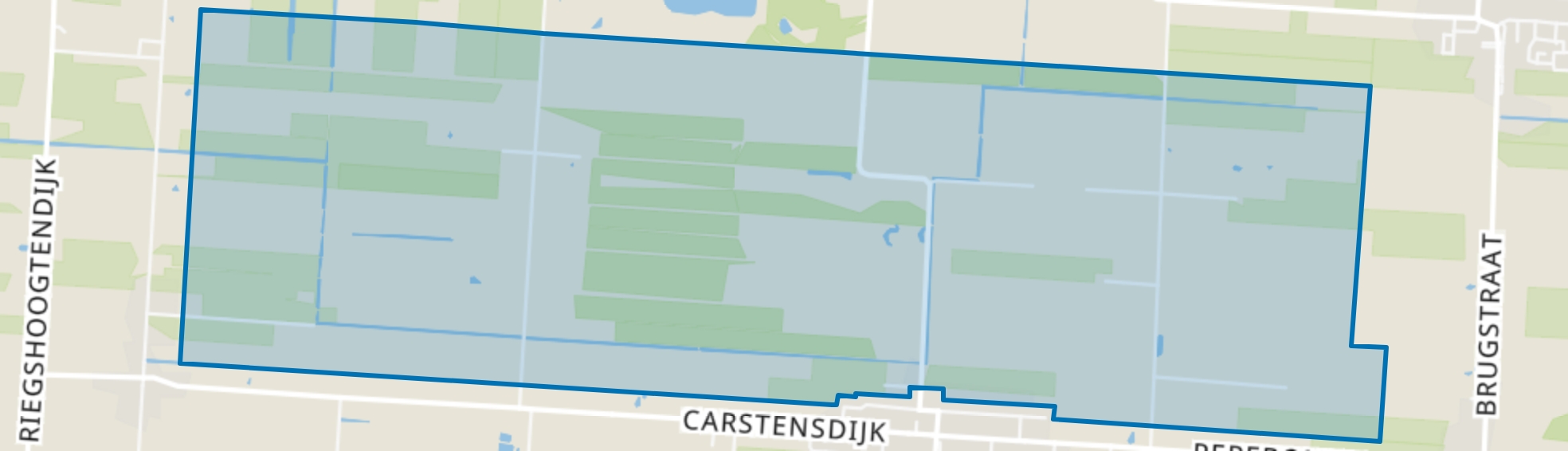 Verspreide huizen Elim-Noord, Elim map