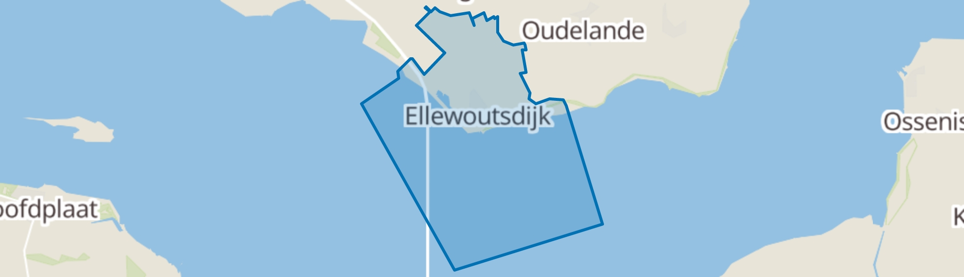 Ellewoutsdijk map