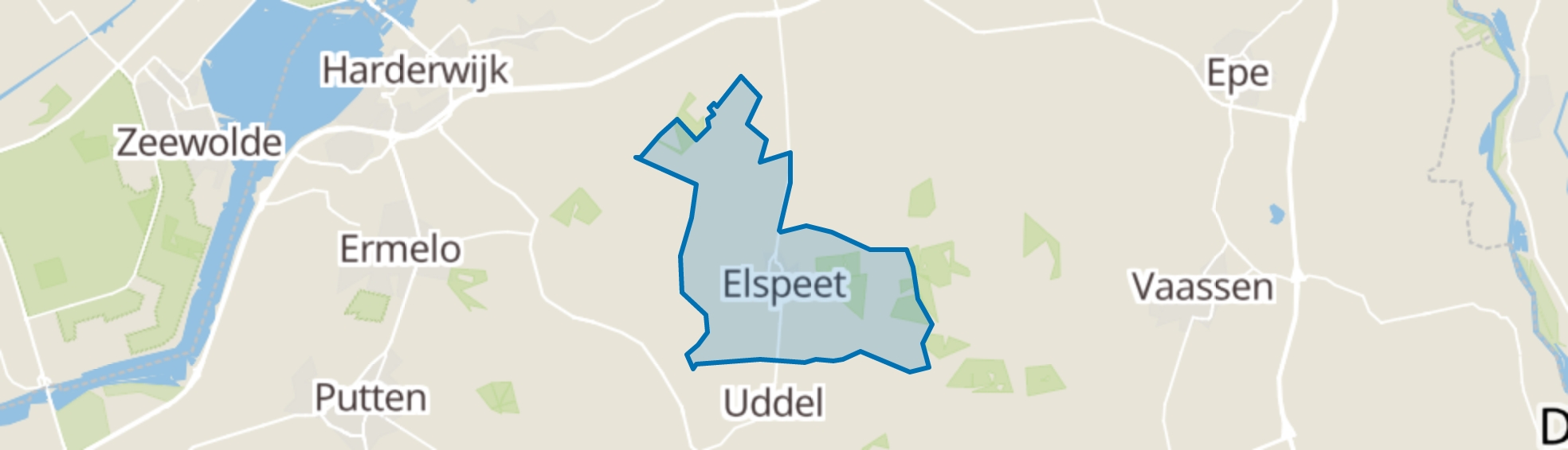 Elspeet map