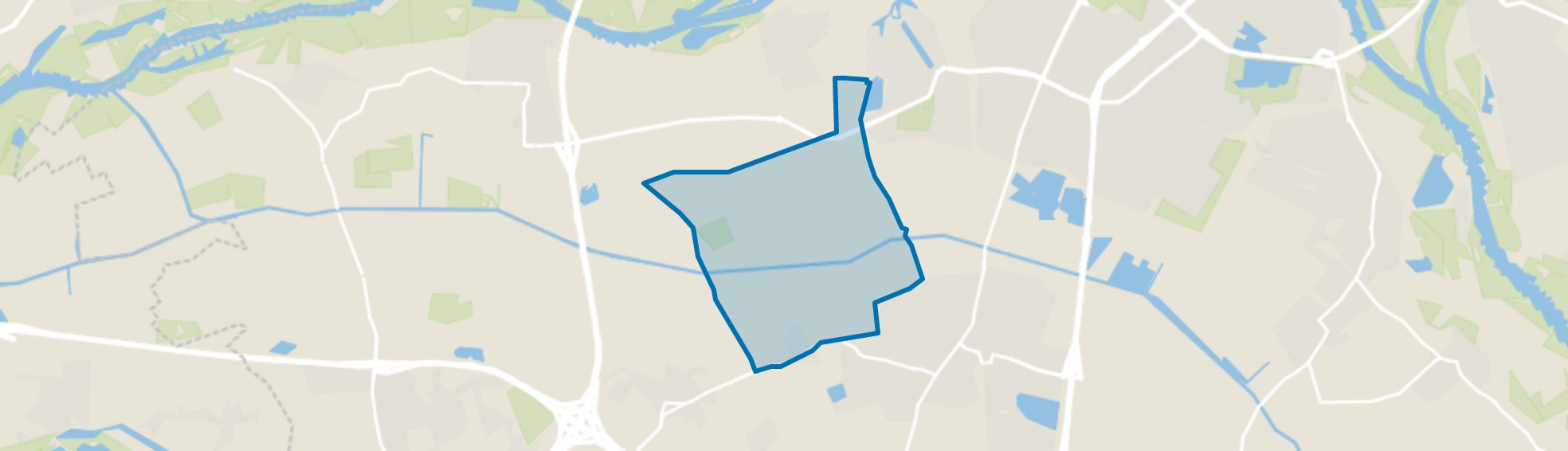 Buitengebied Hollanderbroek, Elst (GE) map