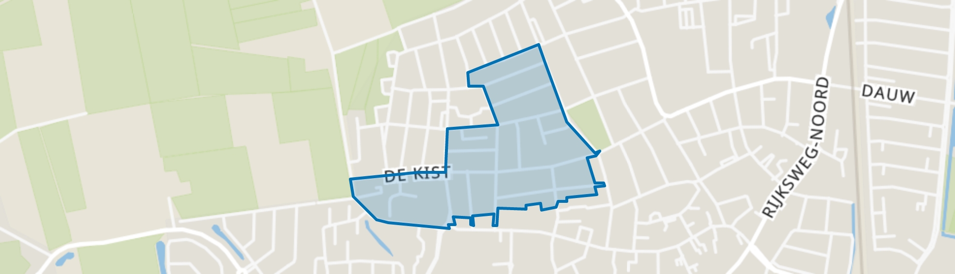 de Kist, Elst (GE) map