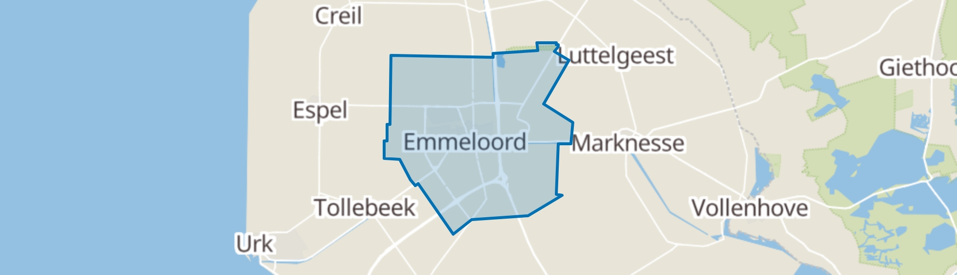 Emmeloord map