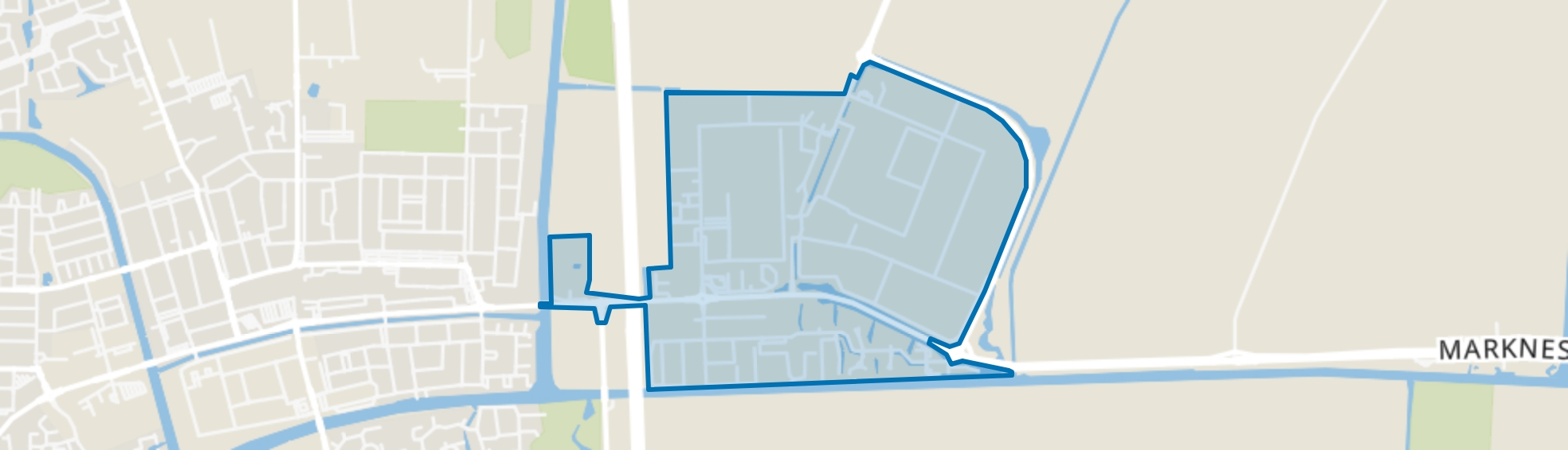 Emmeloord-Bedrijventerrein de Munt, Emmeloord map