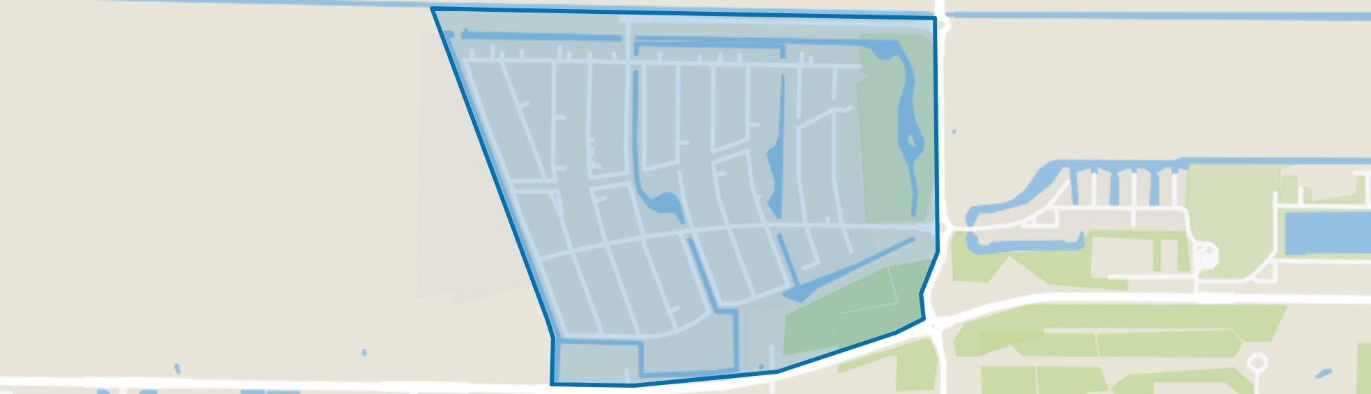 Emmeloord-Emmelhage-Boswonen, Emmeloord map