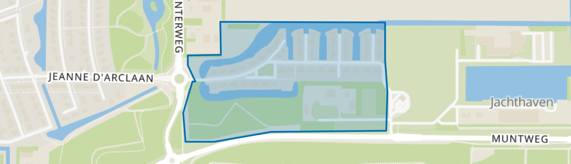 Emmeloord-Waterland, Emmeloord map