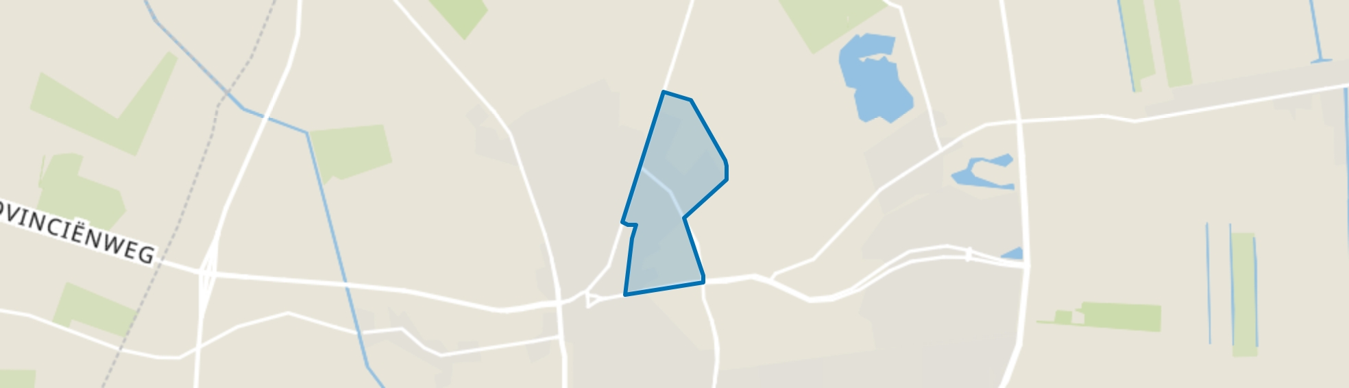 Emmen-omgeving Oude Roswinkelerweg, Emmen map