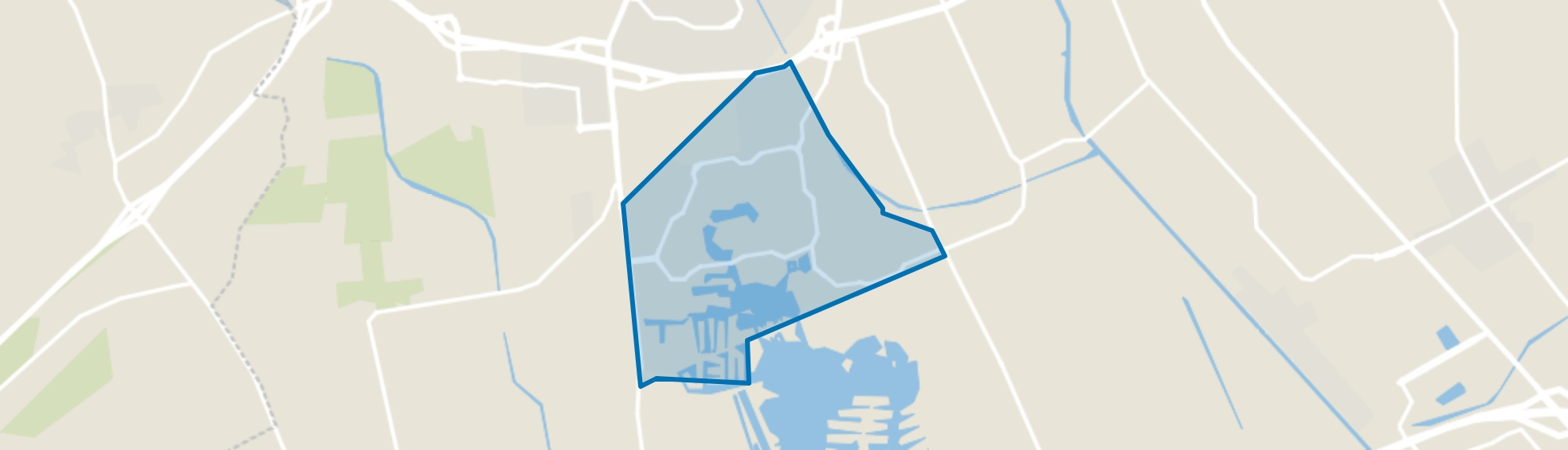 Rietlanden, Emmen map