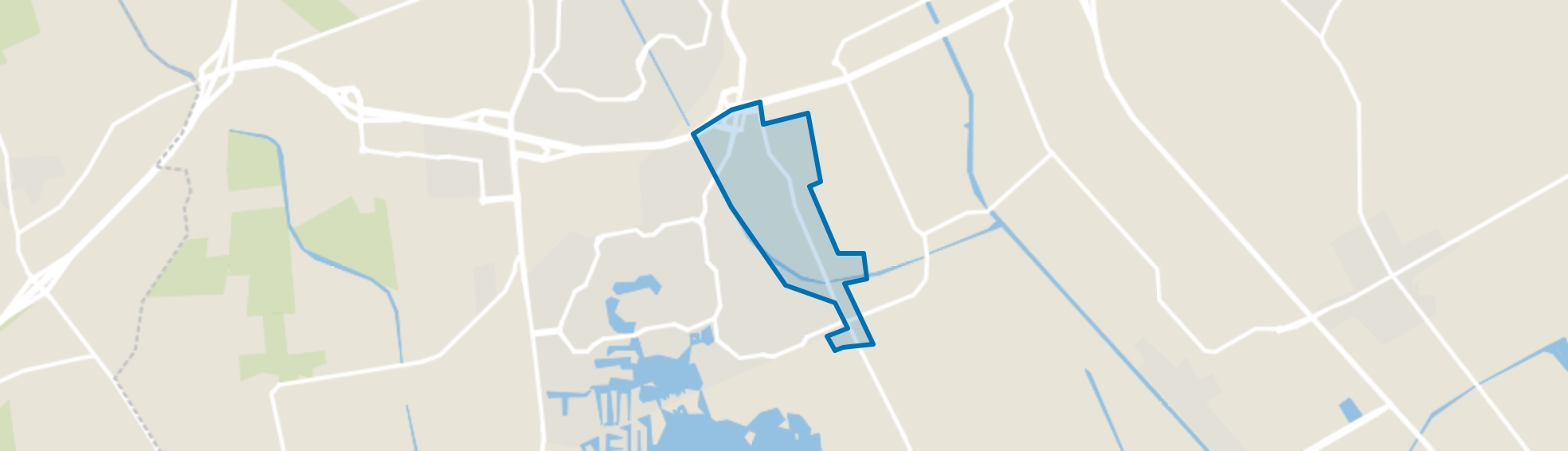 Zuidbarge, Emmen map