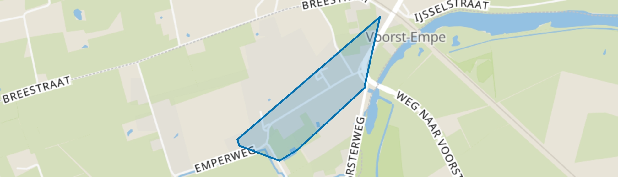 Empe Kern, Empe map