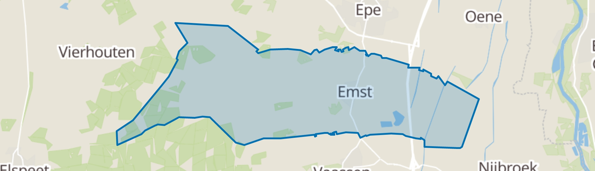 Emst map