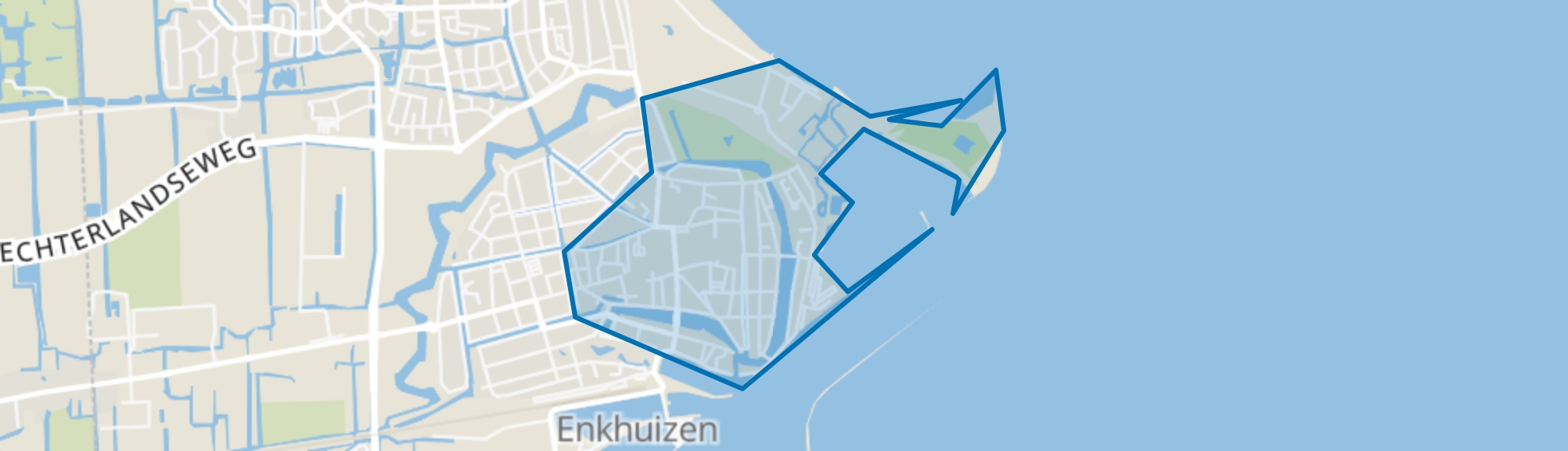 Centrum Vissersbuurt Oosterhaven, Enkhuizen map