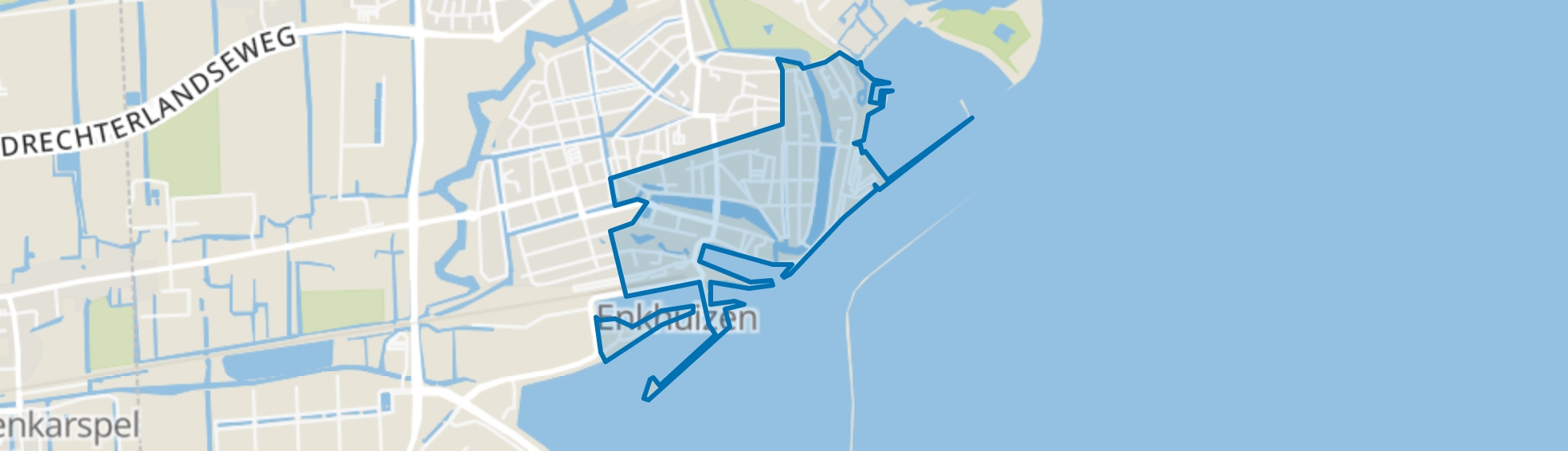 Centrum Zuid-Oost, Enkhuizen map