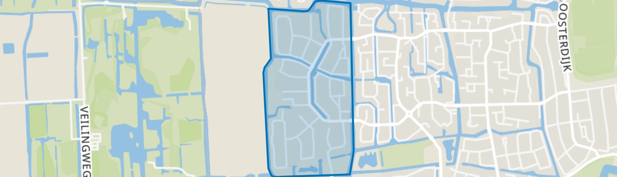 Gommerwijk West, Enkhuizen map