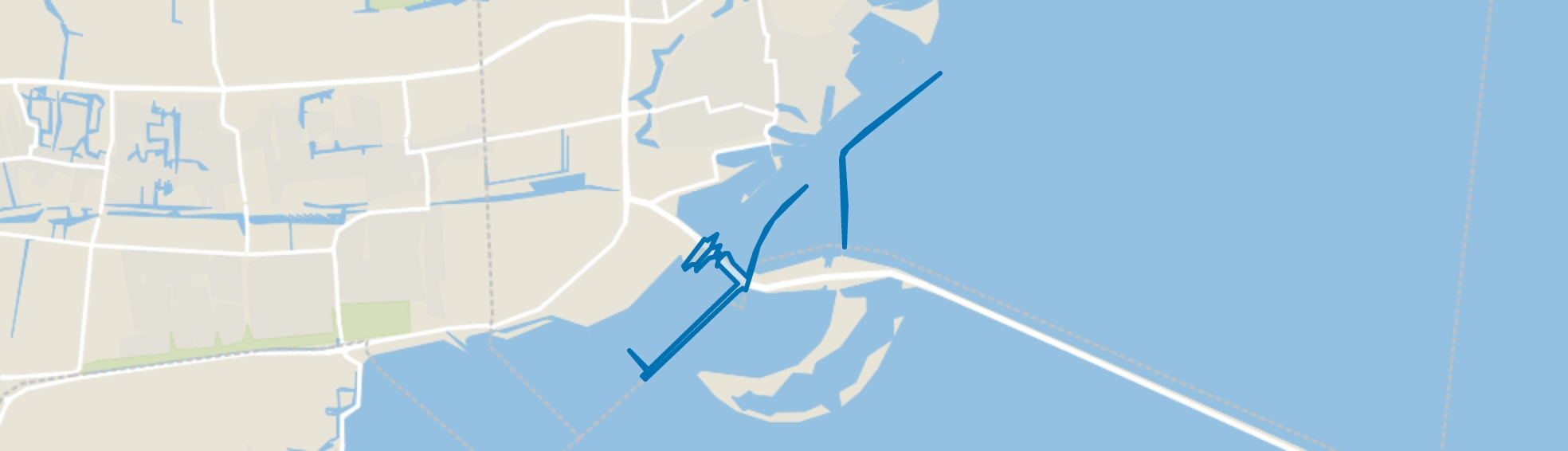 IJsselmeer en Markermeer, Enkhuizen map
