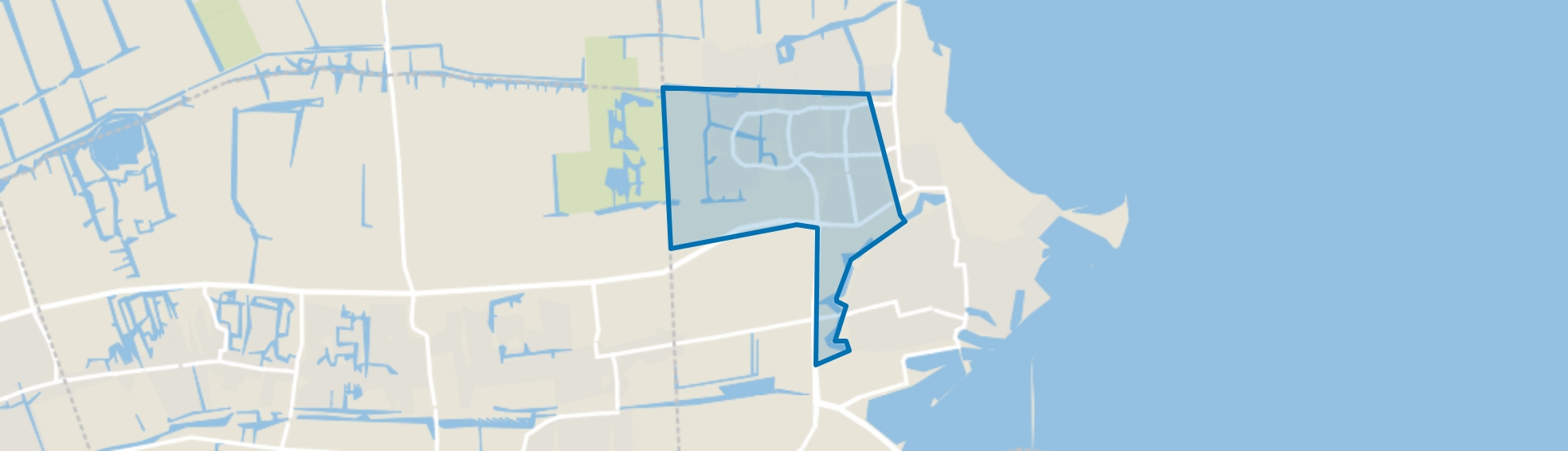 Oude Gouw-Gommerwijk, Enkhuizen map