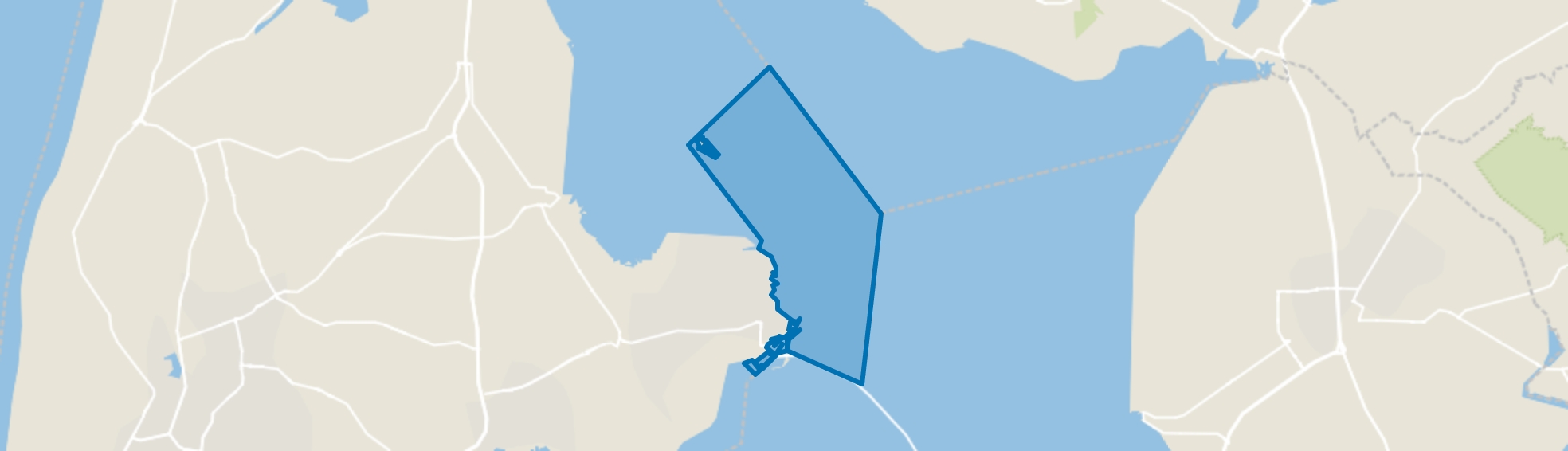 Water, Enkhuizen map