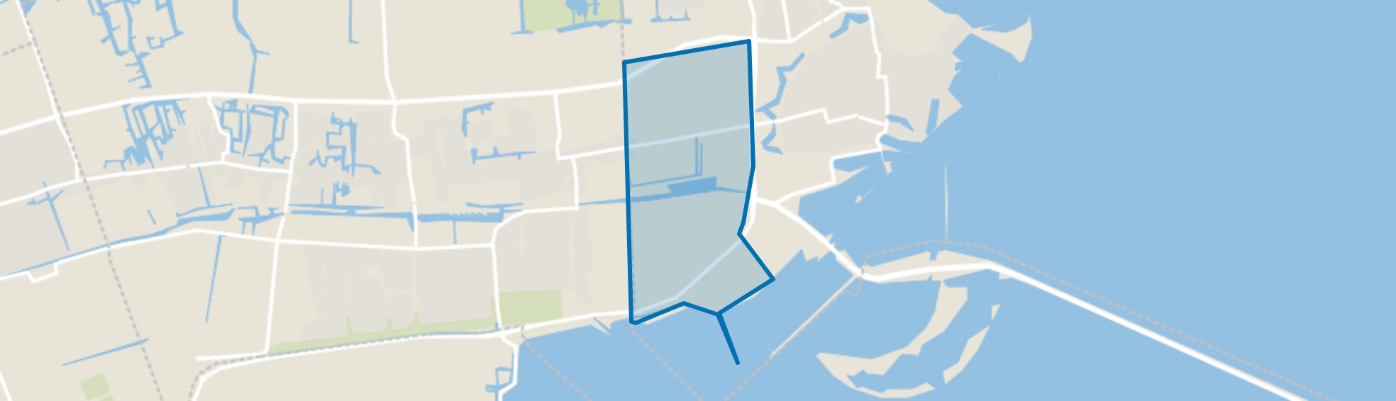 Westeinde, Enkhuizen map
