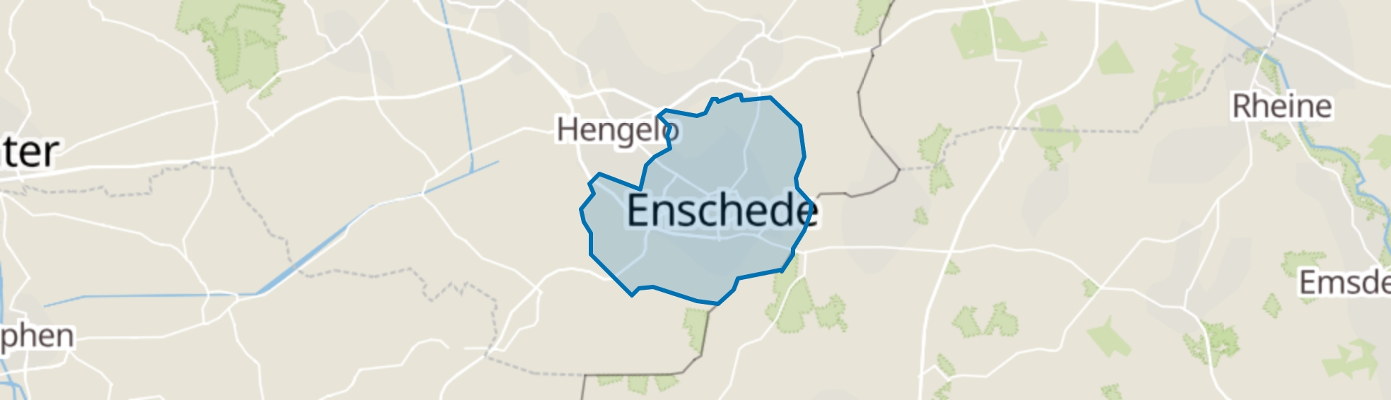 Enschede map