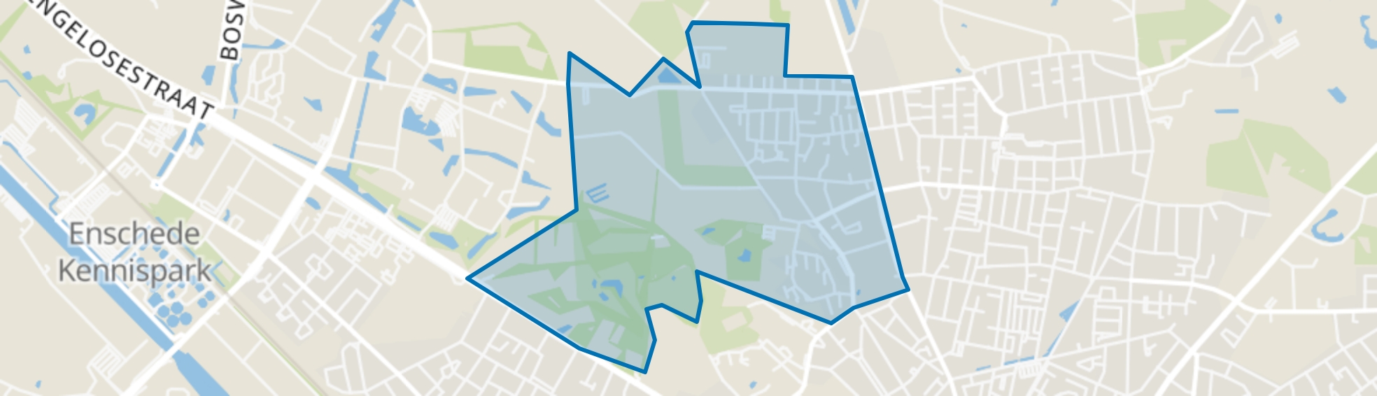Bolhaar, Enschede map