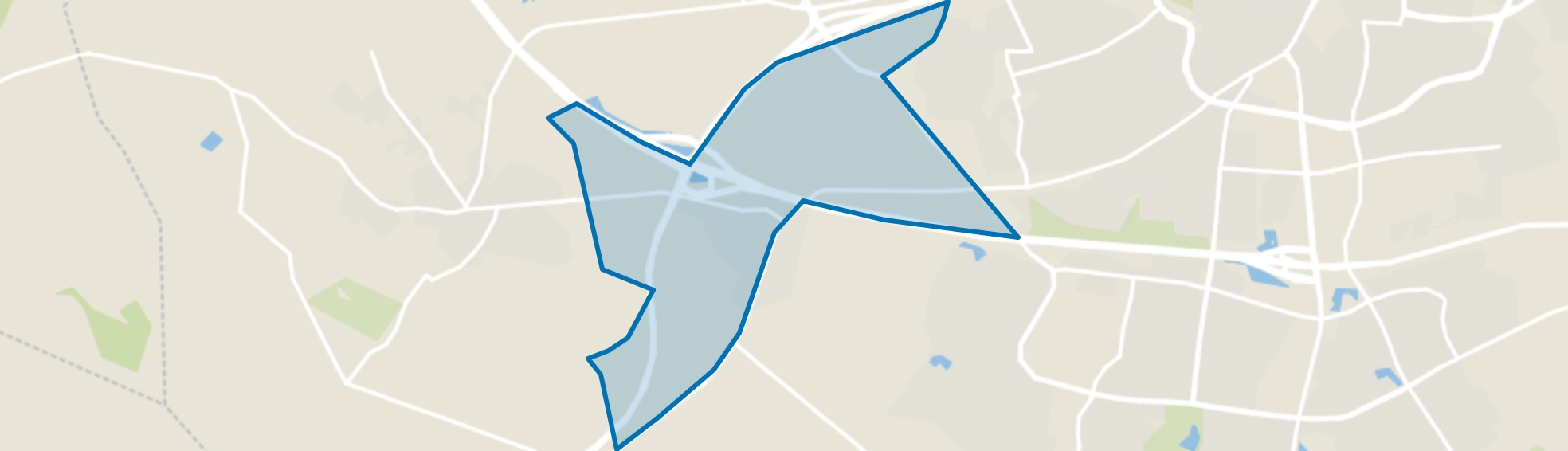 Buurtschap Usselo, Enschede map