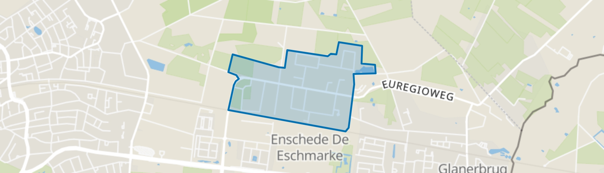 De Slank, Enschede map