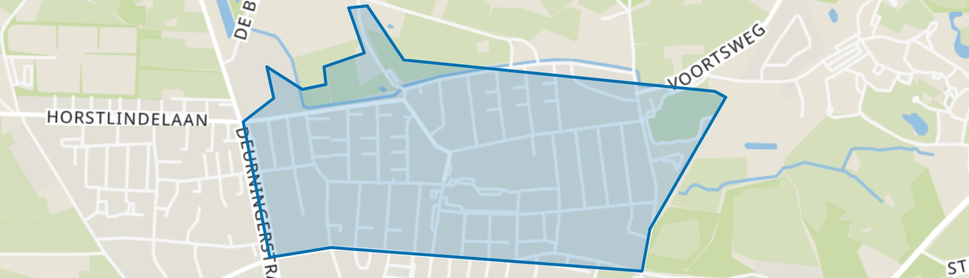 Deppenbroek, Enschede map