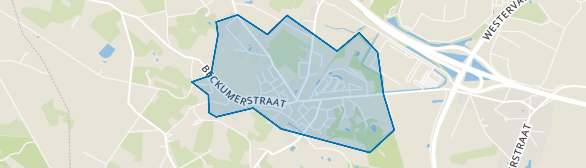 Dorp Boekelo, Enschede map