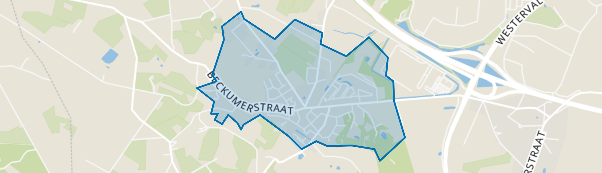 Dorp Boekelo, Enschede map