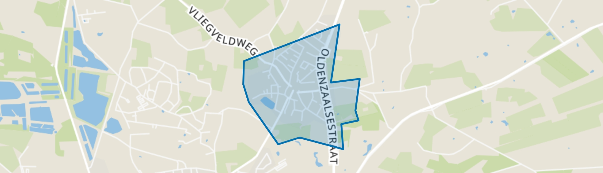 Dorp Lonneker, Enschede map