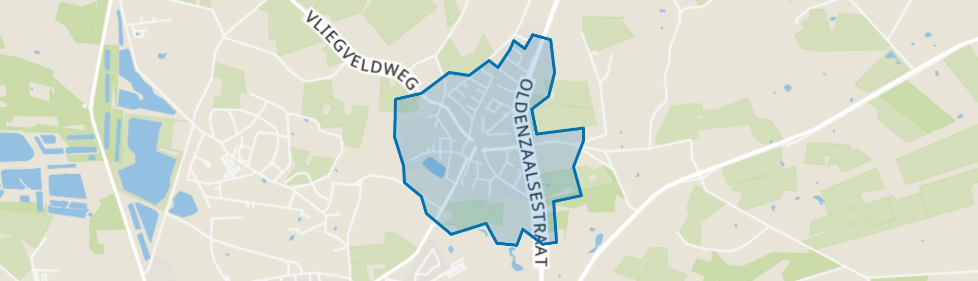 Dorp Lonneker, Enschede map