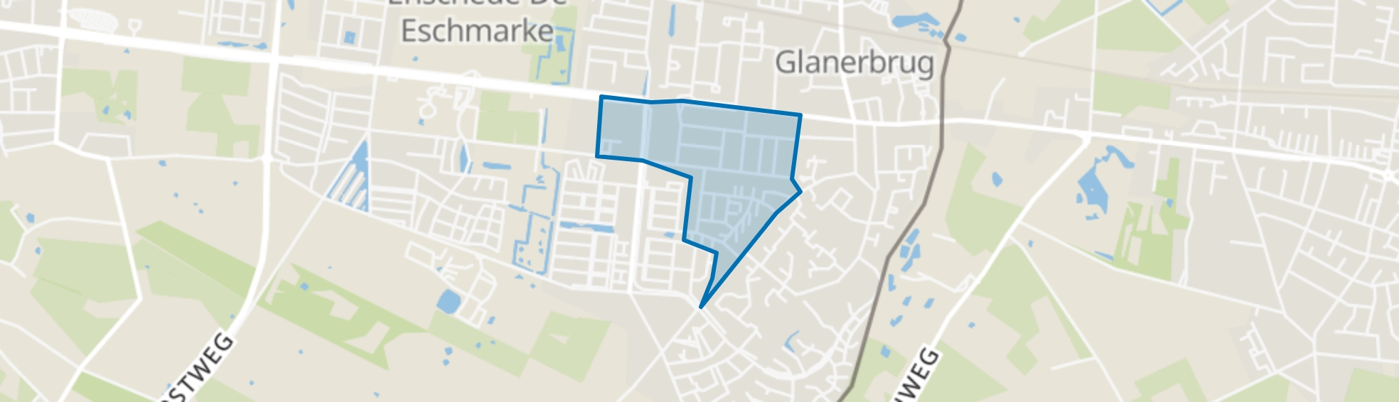 Eekmaat, Enschede map