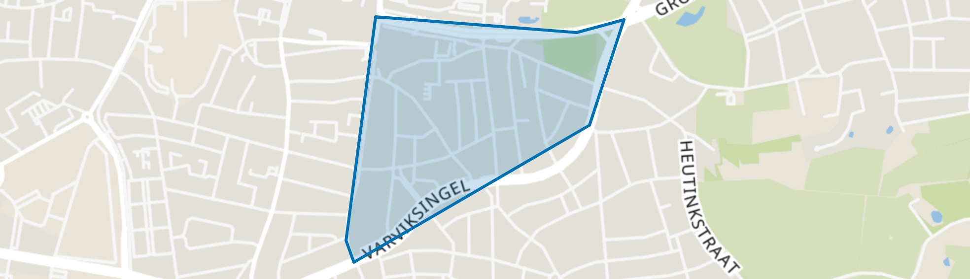 Hogeland-Noord, Enschede map