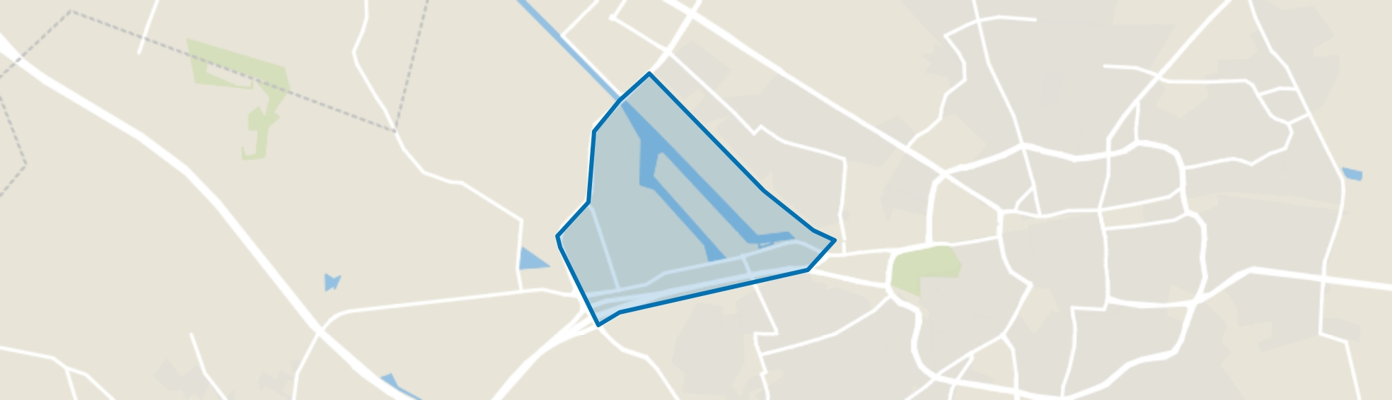Industrie- en havengebied, Enschede map