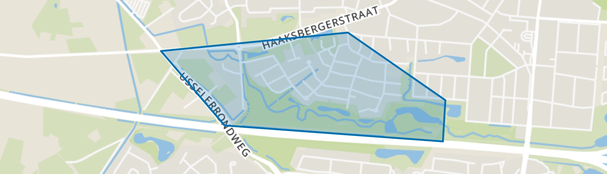 Ruwenbos, Enschede map