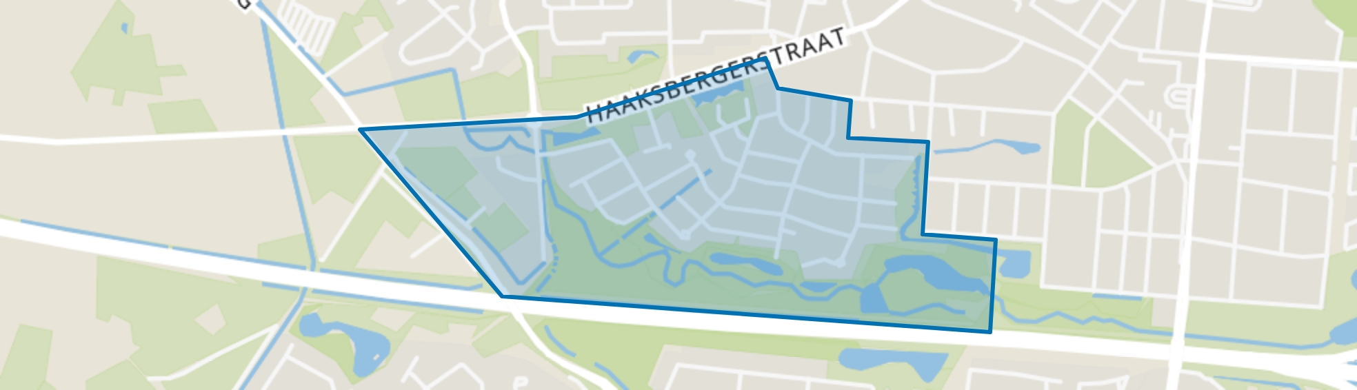 Ruwenbos, Enschede map