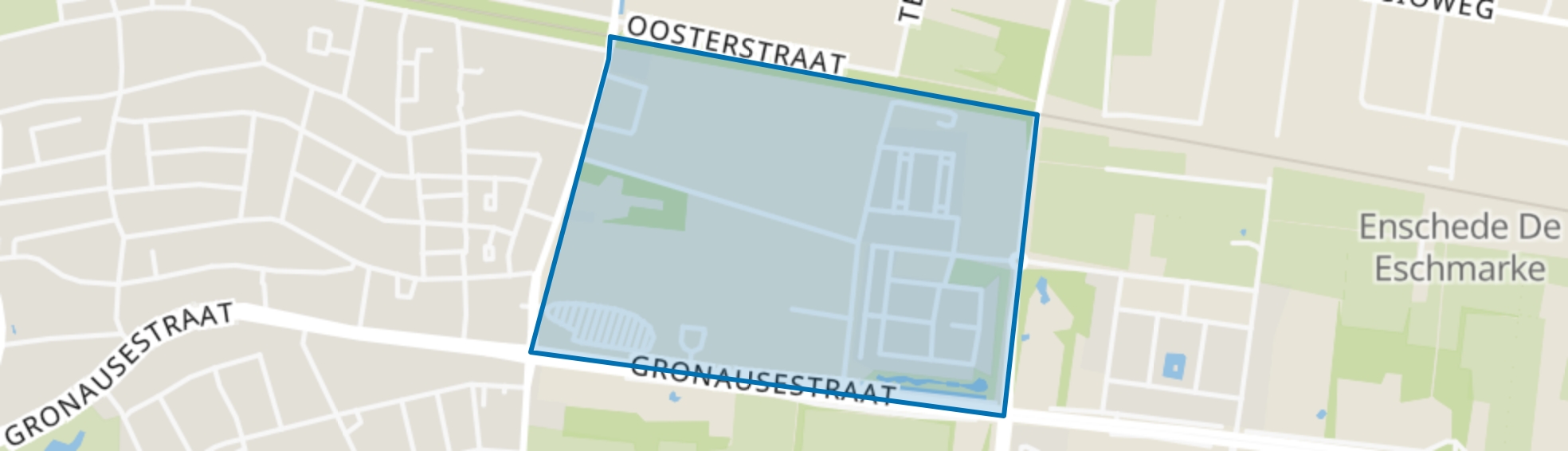 Sleutelkamp, Enschede map