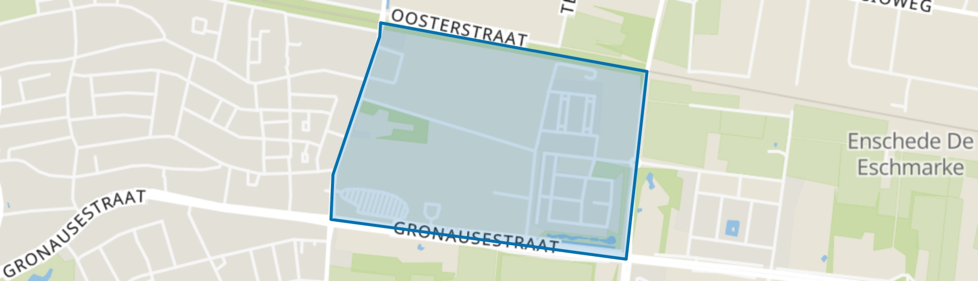 Sleutelkamp, Enschede map